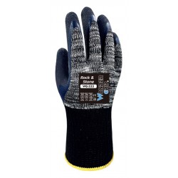 WONDER GRIP γάντια εργασίας Rock & Stone, αντιολισθητικά, 11/XXL, γκρι
