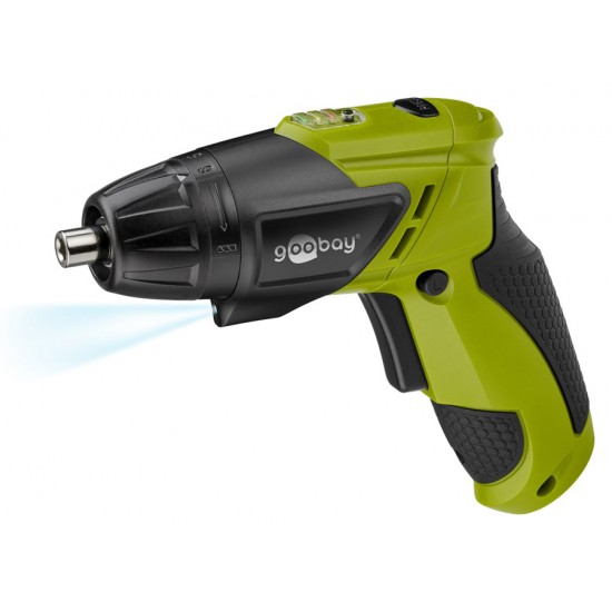 GOOBAY κατσαβίδι χειρός με σετ μύτες 71880, ασύρματο, 3.6V, LED