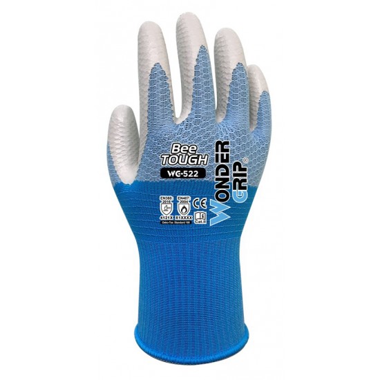 WONDER GRIP γάντια εργασίας Bee-Tough, αντοχή σε υγρά, 10/XL, μπλε WONDER GRIP γάντια εργασίας Bee-Tough, αντοχή σε υγρά, 10/XL, μπλε