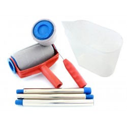 Σετ ρολό βαφής AG12B, με διαιρούμενο κοντάρι, 2x ρολά, 1x σκαφάκι