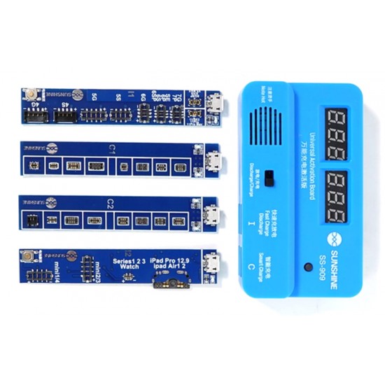 SUNSHINE πλακέτα φόρτισης μπαταριών SS-909 για iPhone, Samsung, Xiaomi