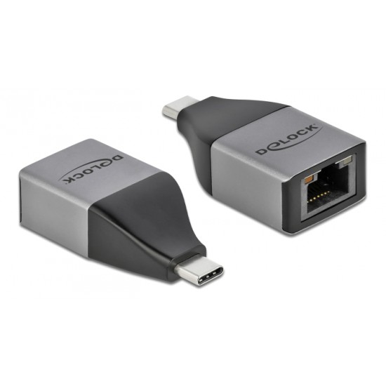 DELOCK αντάπτορας USB 3.2 Gen 1 Type-C σε RJ45 64118, 1000Mbps