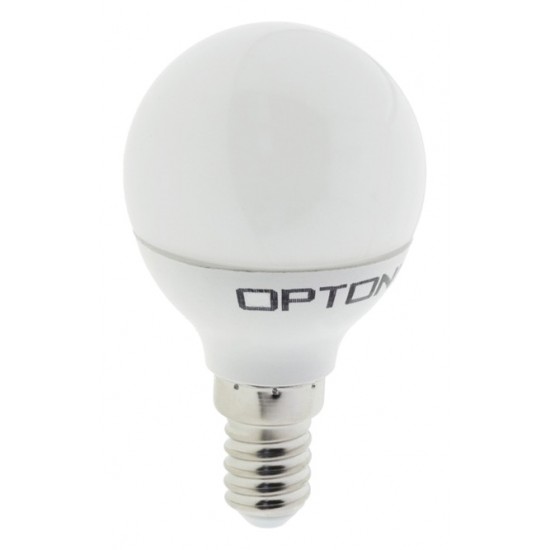 OPTONICA LED λάμπα G45 1452, 4W, 4500K, E14, 320lm