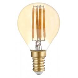 OPTONICA LED λάμπα G45 Filament 1492, 4W, 2500K, E14, 400lm