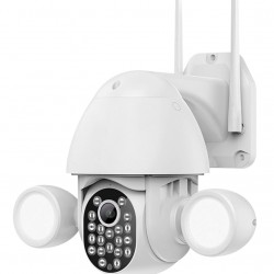 SECTEC smart IP PTZ κάμερα ST-967-5M-TY, με PIR & προβολείς, Wi-Fi, 5MP