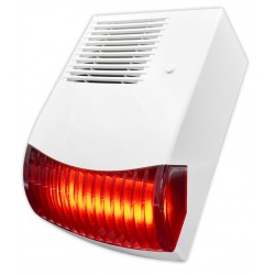 Εξωτερική σειρήνα BS-3, IP54, κόκκινη Εξωτερική σειρήνα BS-3, IP54, κόκκινη