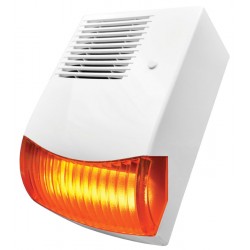 Εξωτερική σειρήνα BS-3, IP54, πορτοκαλί Εξωτερική σειρήνα BS-3, IP54, πορτοκαλί