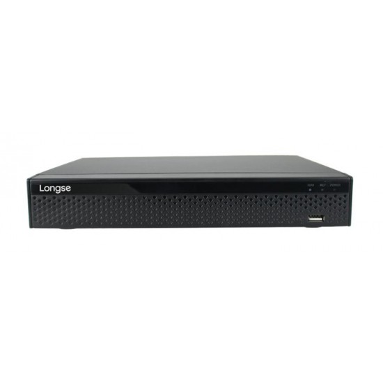 LONGSE NVR καταγραφικό NVR3008DP, H.265/H.264, 8 κανάλια PoE