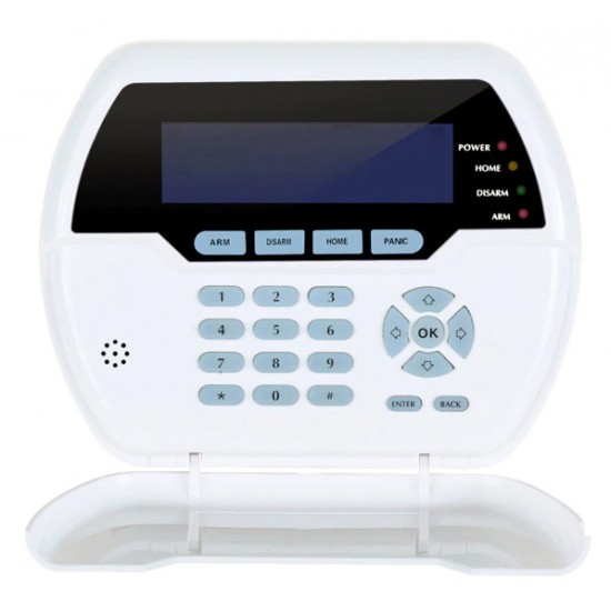 Ασύρματο πληκτρολόγιο συναγερμού PB-502R, με LCD Ασύρματο πληκτρολόγιο συναγερμού PB-502R, με LCD