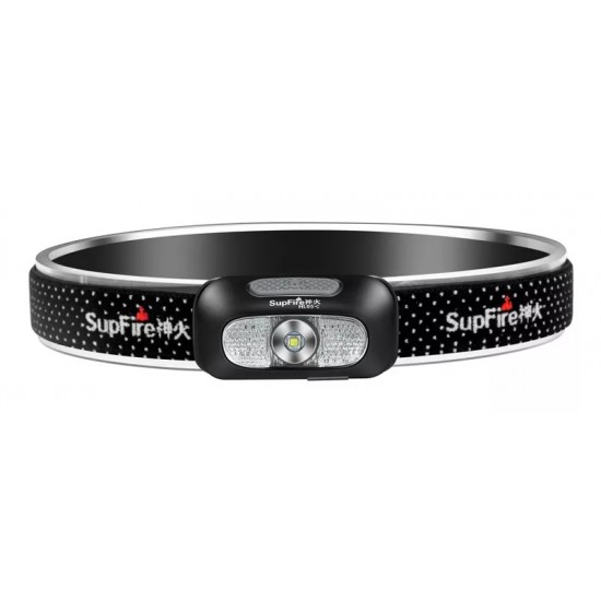 SUPFIRE φακός κεφαλής HL05-C, 2W, 100Lm, 55m, 500mAh