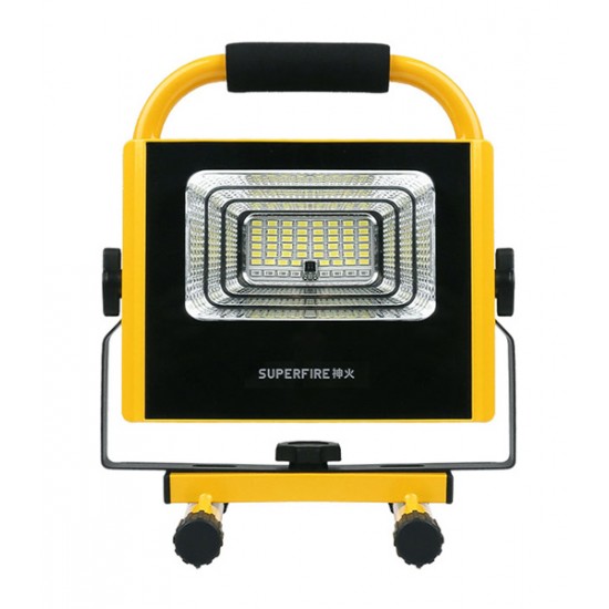 SUPFIRE φορητός προβολέας FS1-A, τηλεκοντρόλ, 25W, 4500mAh, 8000K, IP54