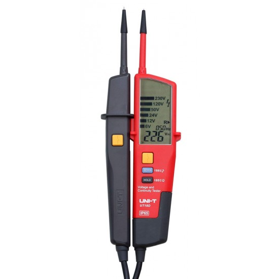 UNI-T μετρητής τάσης AC/DC UT18D, αδιάβροχος IP65, 12V έως 690V UNI-T μετρητής τάσης AC/DC UT18D, αδιάβροχος IP65, 12V έως 690V