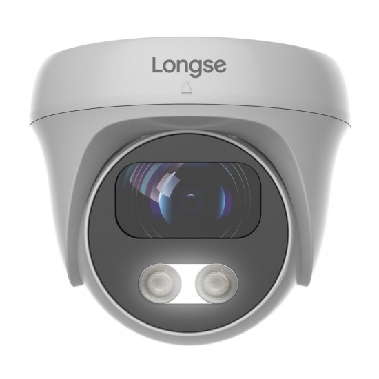 LONGSE IP κάμερα CMSAGC400WH, 2.8mm, 4MP, αδιάβροχη IP67, PoE