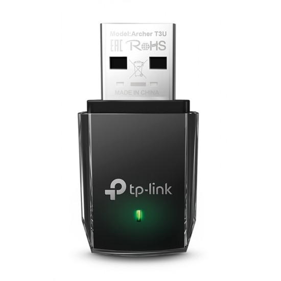 TP-LINK USB αντάπτορας δικτύου Archer T3U, AC1300, MU-MIMO, Ver. 1.0