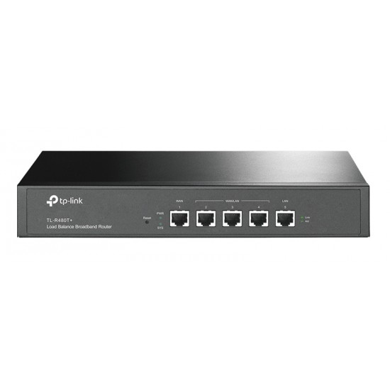 TP-LINK load balance broadband router TL-R480T+, 5x Ethernet port, Ver 9 TP-LINK load balance broadband router TL-R480T+, 5x Ethernet port, Ver 9