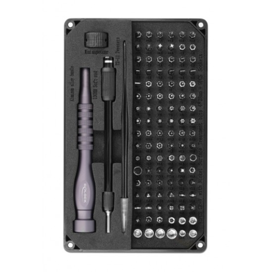 DELOCK σετ κατσαβιδιών ακριβείας 64127, 106τμχ DELOCK σετ κατσαβιδιών ακριβείας 64127, 106τμχ