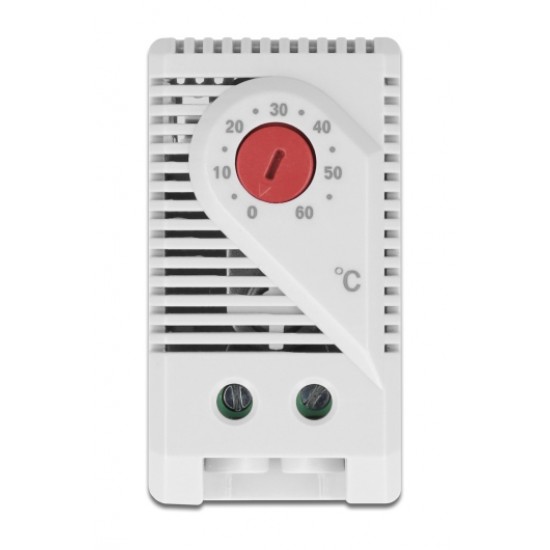 DELOCK θερμοστάτης με κλειστή επαφή 66824, για ράγα DIN 35mm