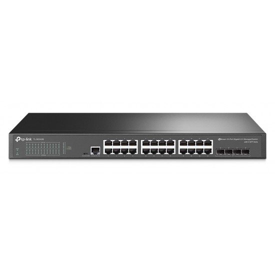 TP-LINK L2+ managed switch TL-SG3428, 24-Port Gigabit, 4x SFP, Ver. 2.0 TP-LINK L2+ managed switch TL-SG3428, 24-Port Gigabit, 4x SFP, Ver. 2.0