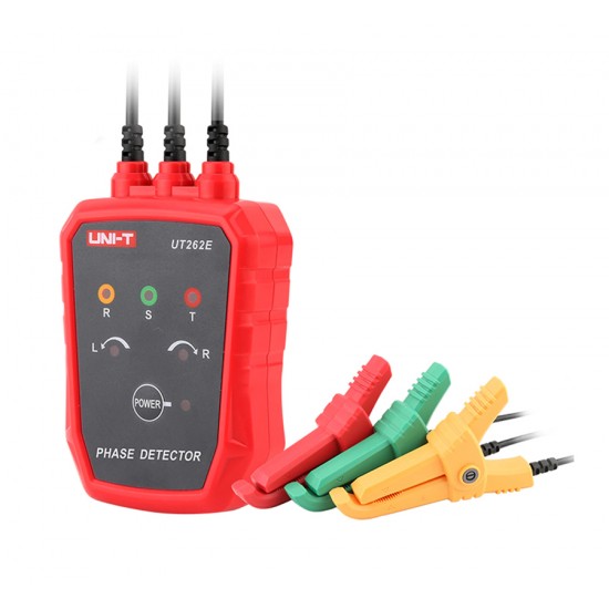 UNI-T ανιχνευτής φάσης UT262E, ανίχνευση χωρίς επαφή, 70-1000VAC, IP52 UNI-T ανιχνευτής φάσης UT262E, ανίχνευση χωρίς επαφή, 70-1000VAC, IP52
