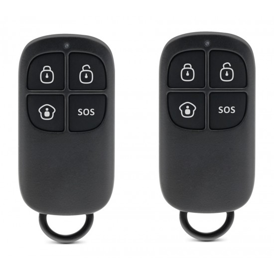 CHUANGO ασύρματο χειριστήριο RC-80, 315/433.92MHz, 2τμχ