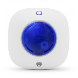 CHUANGO ασύρματη σειρήνα Strobe WS-105, εσωτερικού χώρου, μπλε