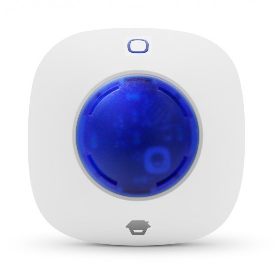 CHUANGO ασύρματη σειρήνα Strobe WS-105, εσωτερικού χώρου, μπλε