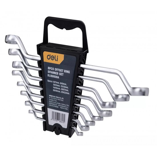 DELI σετ πολύγωνα κλειδιά DL150008A, 6x7-20x22mm, 8τμχ DELI σετ πολύγωνα κλειδιά DL150008A, 6x7-20x22mm, 8τμχ