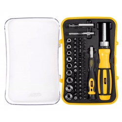 DELI σετ κατσαβίδια ακριβείας DL3565, 65τμχ