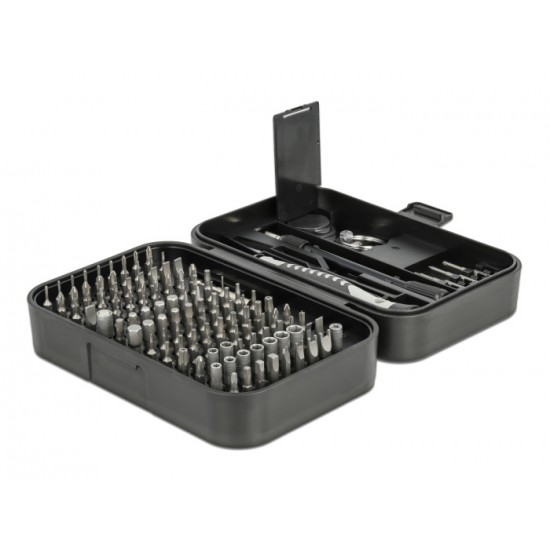 DELOCK σετ κατσαβιδιών ακριβείας 64167, 130τμχ DELOCK σετ κατσαβιδιών ακριβείας 64167, 130τμχ