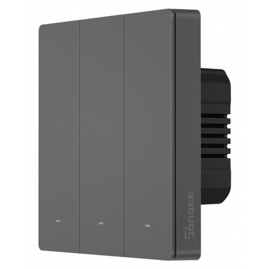 SONOFF smart διακόπτης M5-3C-86, τριπλός, WiFi, γκρι SONOFF smart διακόπτης M5-3C-86, τριπλός, WiFi, γκρι