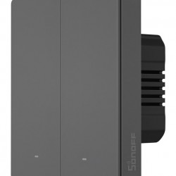SONOFF smart διακόπτης M5-2C-86, διπλός, WiFi, γκρι