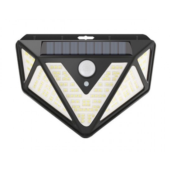 SUPFIRE LED ηλιακός προβολέας FF6-B με αισθητήρα κίνησης, 1200mAh, 33W