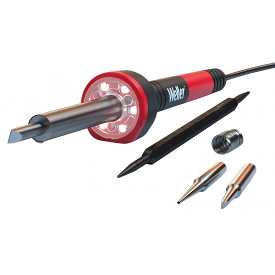 WELLER kit κολλητήρι WLIRK6023C με LED φωτισμό, 3x μύτες, 60W, έως 425°C WELLER kit κολλητήρι WLIRK6023C με LED φωτισμό, 3x μύτες, 60W, έως 425°C