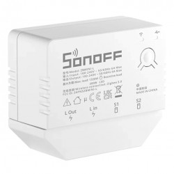 SONOFF smart διακόπτης ZBMINI-L, 1-gang, ZigBee 3.0, λευκός