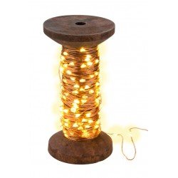 GOOBAY LED φωτιστικό Yarn Spool 60342, 2700K, 100 LEDs, USB, 15m