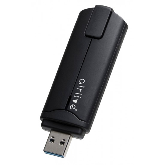 AIRLIVE ασύρματος USB αντάπτορας USB-18AX, Wi-Fi 6 1800Mbps, dual band AIRLIVE ασύρματος USB αντάπτορας USB-18AX, Wi-Fi 6 1800Mbps, dual band