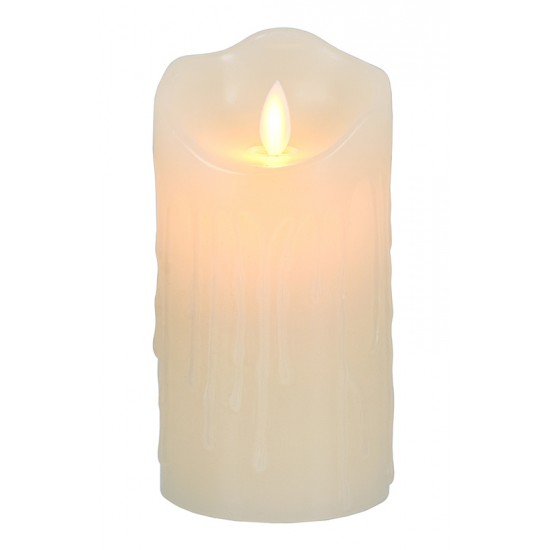 LTC LED φωτιστικό κερί LXSLED13, 7.5 x 17.5cm, λευκό