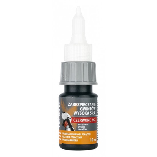 TECMAXX κόλλα Threadlock 14-036, υψηλής αντοχής, 10ml, κόκκινη