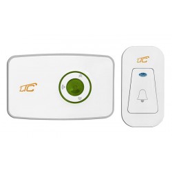 LTC ασύρματο κουδούνι LXDZ3 με 36 μελωδίες, 433.93MHz, 120m, 95dB, λευκό LTC ασύρματο κουδούνι LXDZ3 με 36 μελωδίες, 433.93MHz, 120m, 95dB, λευκό