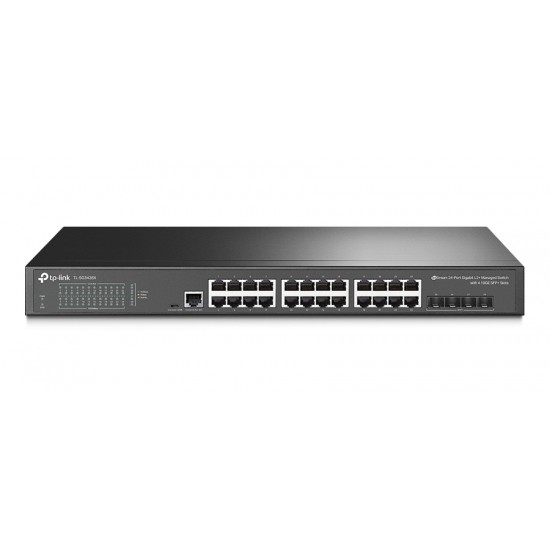 TP-LINK L2+ Managed Switch TL-SG3428X, 24-Port Gigabit, 4x SFP+, Ver.1.0 TP-LINK L2+ Managed Switch TL-SG3428X, 24-Port Gigabit, 4x SFP+, Ver.1.0