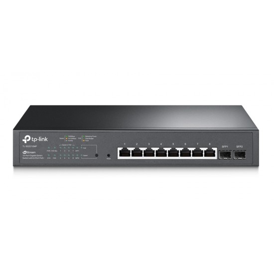 TP-LINK JetStream switch TL-SG2210MP, 10-Port Gigabit, 8x PoE+, Ver. 4.0 TP-LINK JetStream switch TL-SG2210MP, 10-Port Gigabit, 8x PoE+, Ver. 4.0