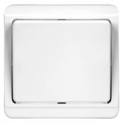 TESLA STROPKOV διακόπτης τοίχου A0207, μονός, 1-way, λευκός