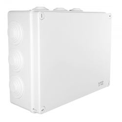 AS4 | ΕΞΩΤ/ΚΟ ELBOX™ 240x190xh90mm ΙP65 ΠΡΕΣ/ΤΟ/12*Φ37mm