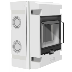 CT5G | EΞΩΤ/ΚΟΣ ΠΙΝΑΚΑΣ Διαφανές Πόρτα /1Σειρά/5 Ασφ/ΙΡ55  125x175x114m/με ουδέτερο