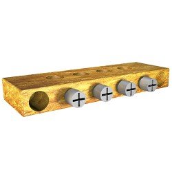 01 | ΓΕΙΩΣΗ ΟΡΕΙΧ Φ6xH9mm  4ΠΟΛΙΚΗ