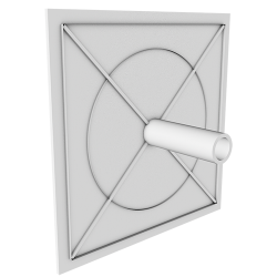 133 | ΚΑΠΑΚΙ #7,5x7,5 ΜΕ ΑΦΑΛΟ 85x85mm (ΓΙΑ ΚΑ:122)