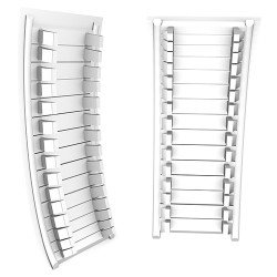 232.01 | ΠΕΡΣΙΔΑ ΠΙΝΑΚΟΣ ΣΚΛΗΡΗ 94x50mm-11ΤΜΗΜΑΤΑ ΛΕΥΚΗ 232.01 | ΠΕΡΣΙΔΑ ΠΙΝΑΚΟΣ ΣΚΛΗΡΗ 94x50mm-11ΤΜΗΜΑΤΑ ΛΕΥΚΗ