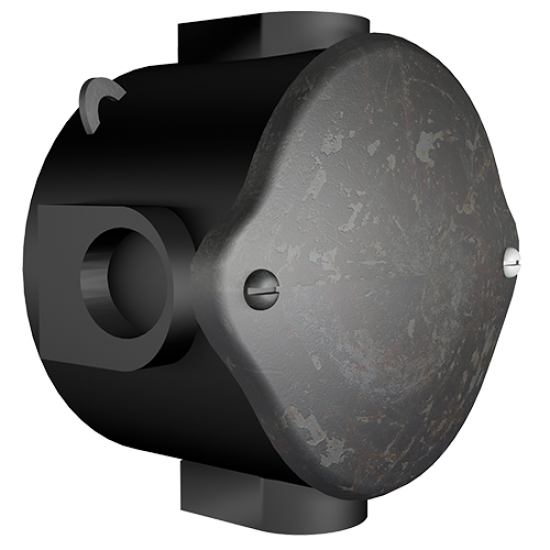 2309 | ΚΟΥΤΙ ΧΑΛΥΒ.21[ο]ΚΑΠ:ΜΕΤΑΛΙΚΟ / ΣΩΜΑ:ΠΛΑΣΤΙΚΟ Φ93xh55