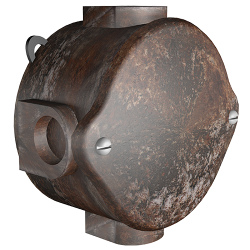 2315 | ΚΟΥΤΙ ΧΑΛΥΒΔΙΝΟ 13,5 [ο] ΟΛΟ:ΜΕΤΑΛΙΚΟ Φ89xh43