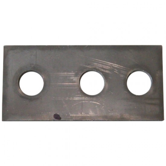 620 | ΠΛΑΚΑ ΓΙΑ ΑΚΡΟΔΕΚΤΗ ΓΕΦΥΡΩΣΗΣ 6 ΤΡΥΠΕΣ Φ11mm